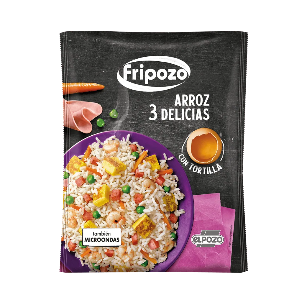 Imagen de Arroz 3 delicias Fripozo (bolsa 500g)
