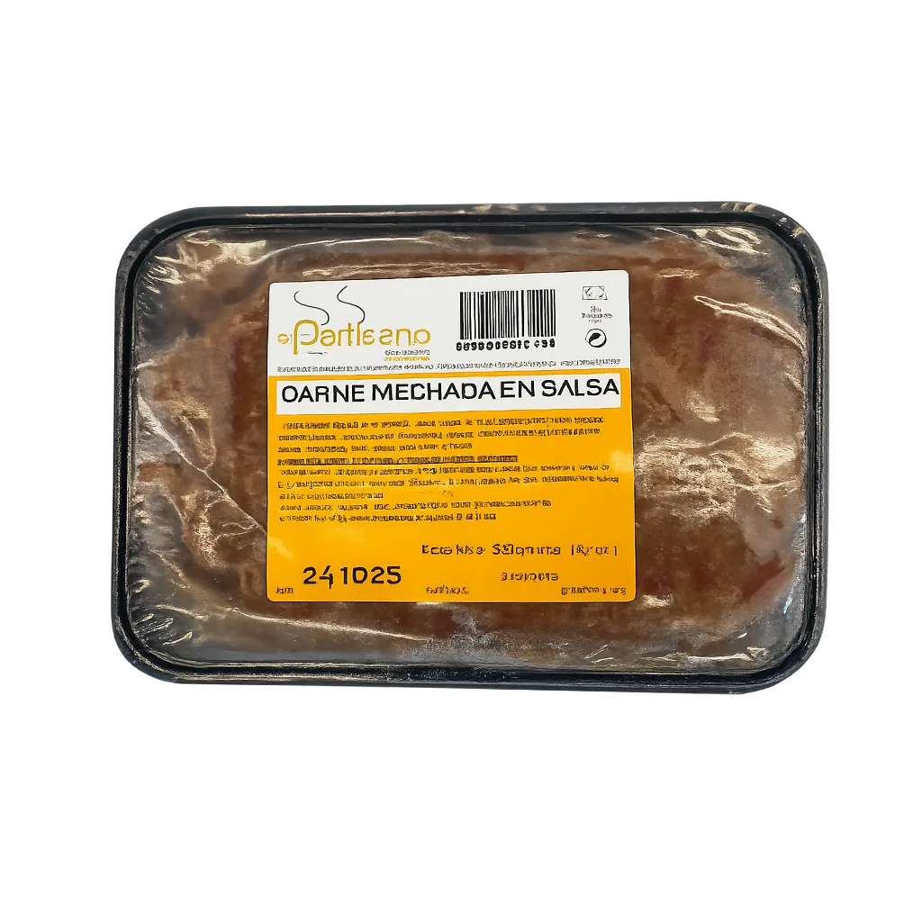 Imagen de Carne mechada de res (bandeja 500g)