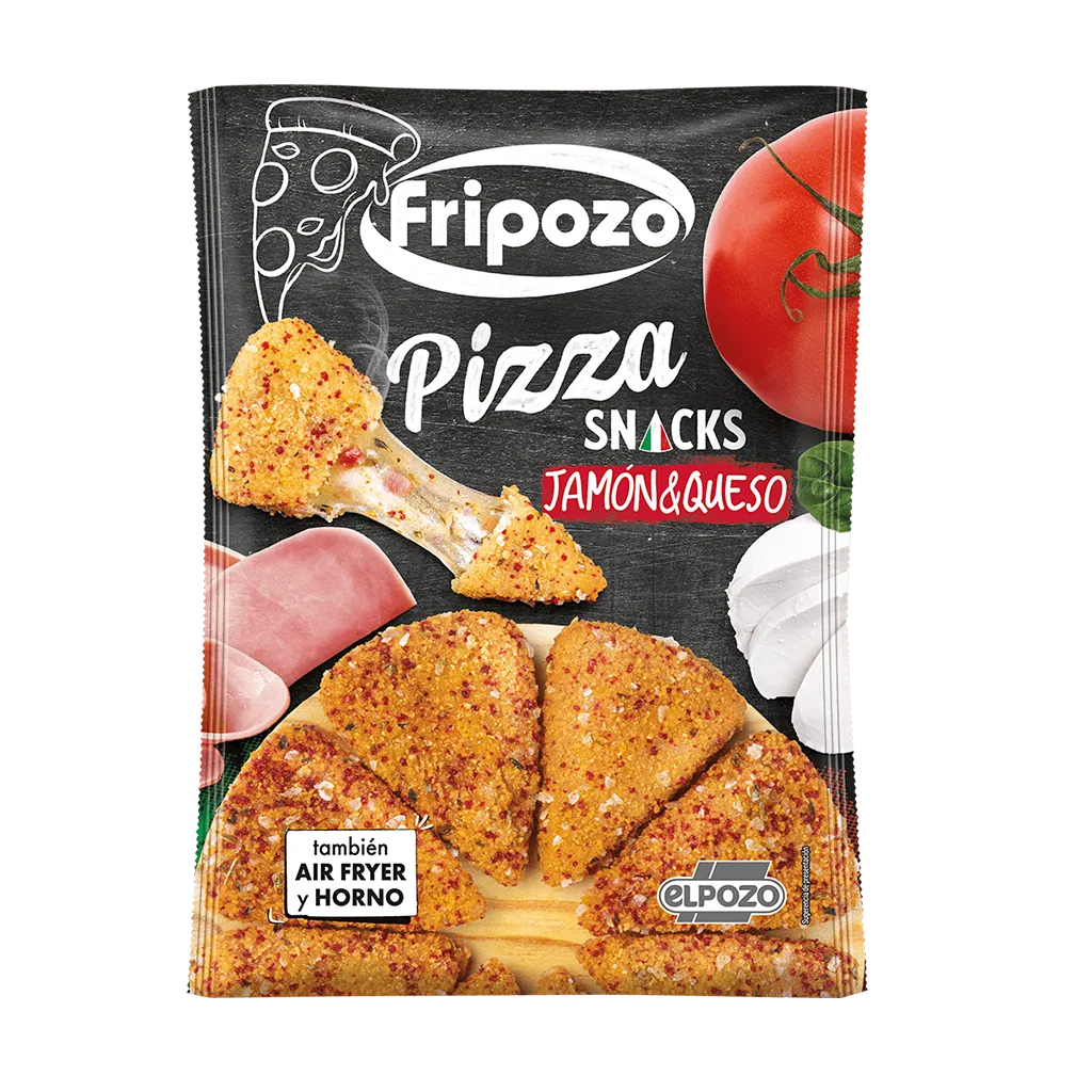 Imagen de Pizza Snacks jamón y queso (250g)