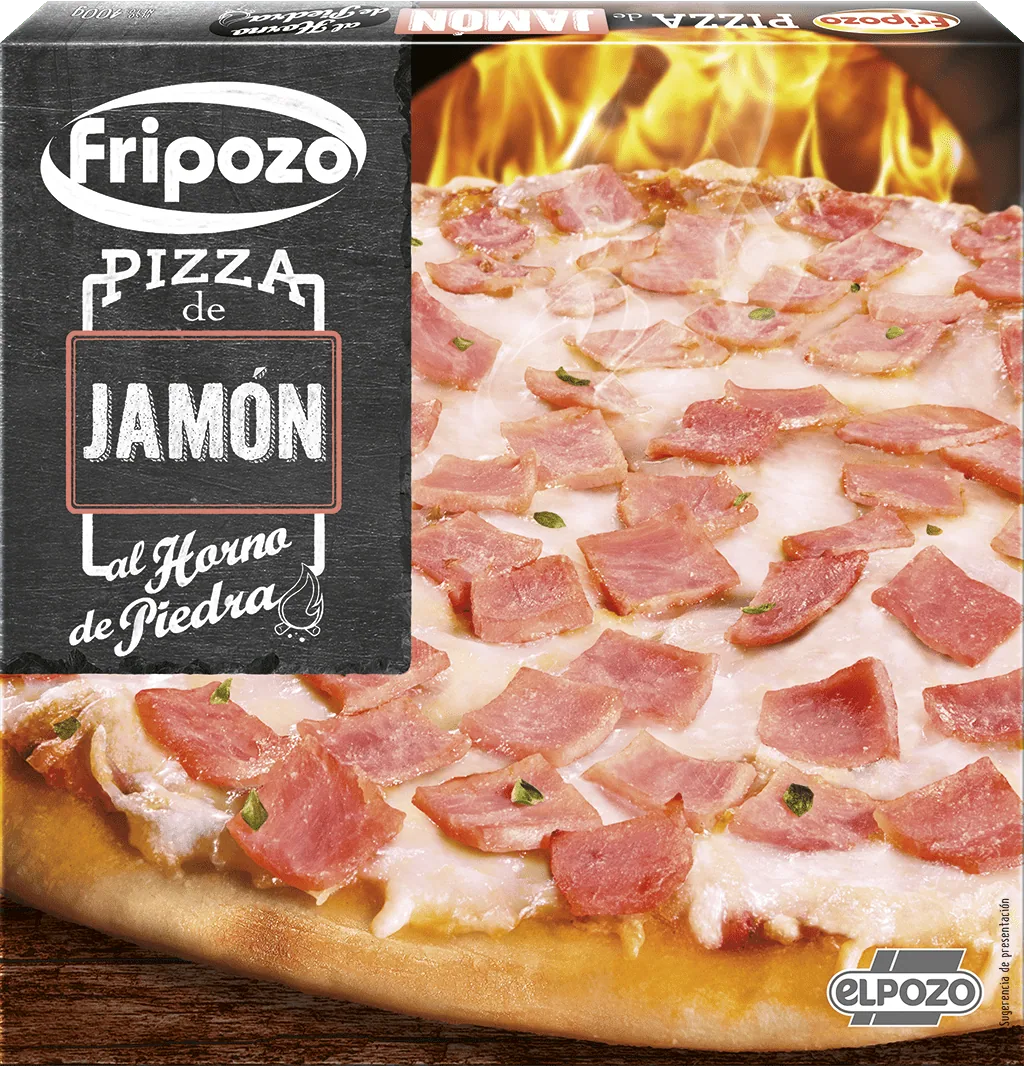Imagen de Pizza de jamón y queso
