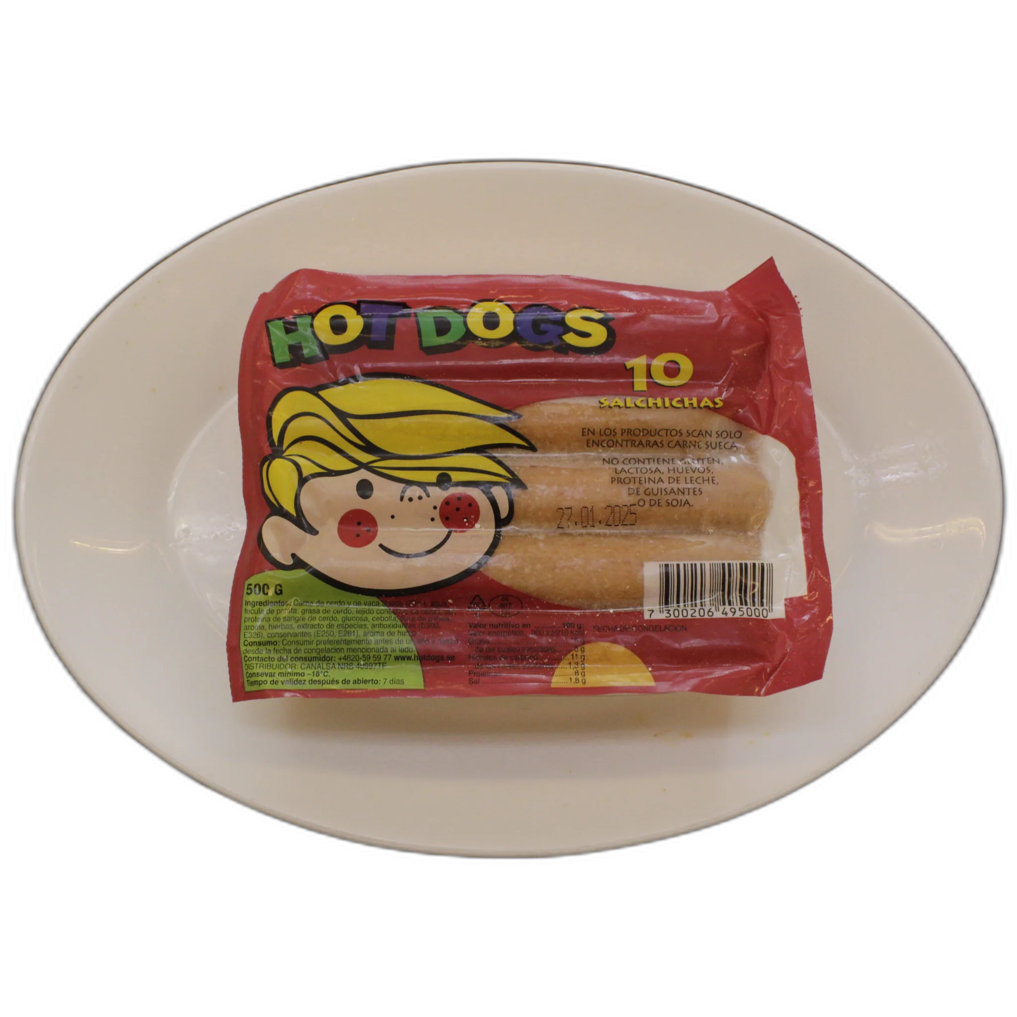 Imagen de Salchichas Scan (pack 500g)